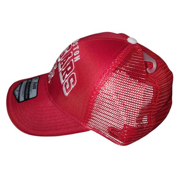Colosseum Houston Cougars Adjustable Baseball Cap - Red - Picture 3 of 8